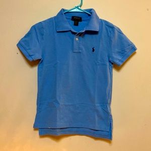 Polo by Ralph Lauren. Boys sz 10/12 cotton polo shirt. EUC.